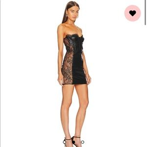 REVOLVE Sadie Mini Dress in Black Michael Costello